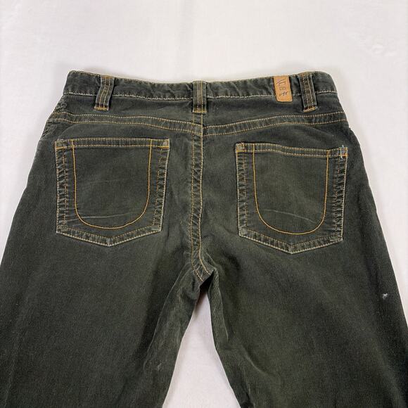 Tommy Hilfiger Women's Corduroy Hispter Boot Pants Sz. 12 Green Benfits Charity - Picture 10 of 11